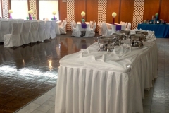 Wedding banquet table sample